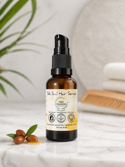 SilkSeal Hair Serum | Non-Greasy Leave-In Serum for Smooth, Frizz-Free Hair| 30ml